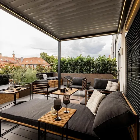 Dh Terrace And Sauna Apartment 2Kk - Videnske Terasy 1 Brno Exterior photo